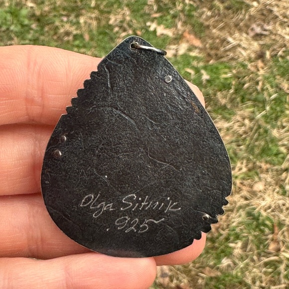 Agate pendant made by Olga Sitnik - Picture 4 of 4